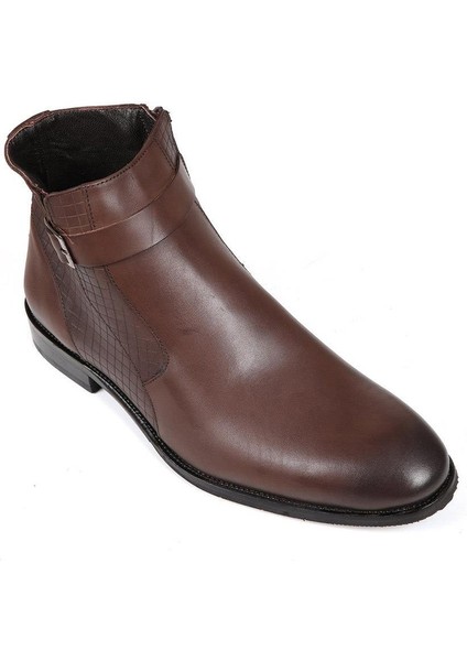 Erkek Klasik Bot Hakiki Deri Ayakkabı 075K22E40616 indirimleri