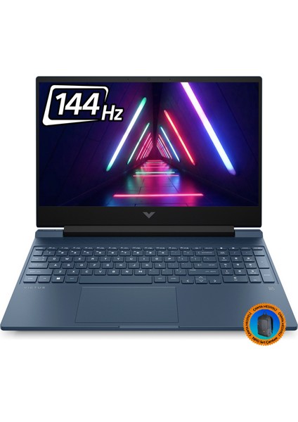 Victus 15-FB0009NT 78J63EA02 Ryzen5 5600H 16GB 512SSD RTX3050 15.6" Fhd W11H Dizüstü BILGISAYAR-CNT003