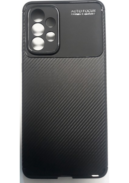 Samsung A73 Karbon Görünümlü Dayanıklı Lüx Silikon Kılıf