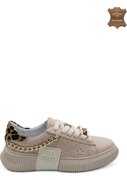 Kadın Sneaker Hakiki Deri Ayakkabı 107Y24K12300