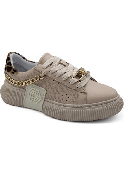 Kadın Sneaker Hakiki Deri Ayakkabı 107Y24K12300
