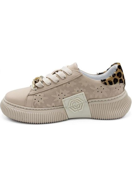 Kadın Sneaker Hakiki Deri Ayakkabı 107Y24K12300