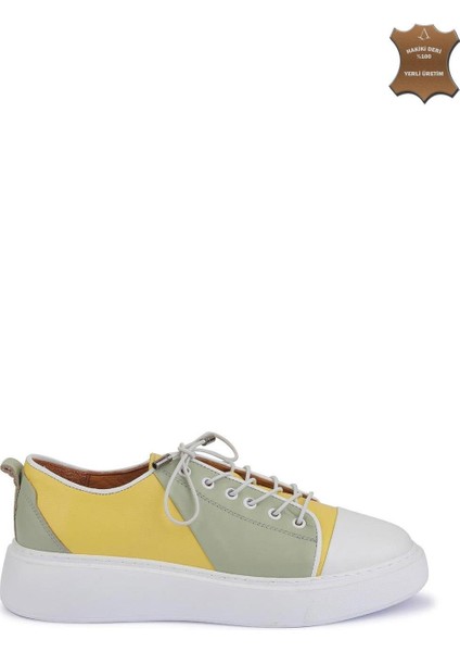 Kadın Günlük Hakiki Deri Ayakkabı 002Y22K1542