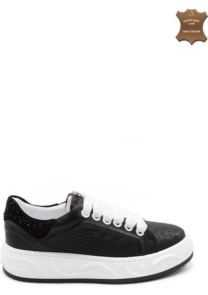 Kadın Sneaker Hakiki Deri Ayakkabı 107Y24K12302