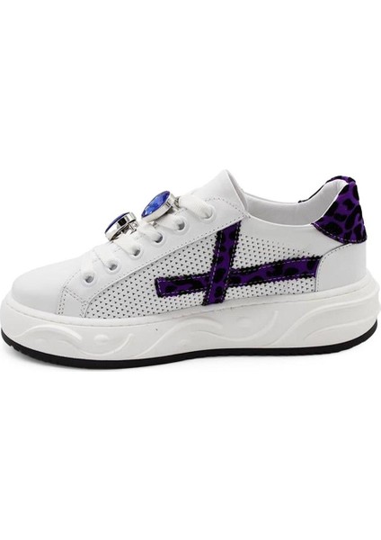Kadın Sneaker Hakiki Deri Ayakkabı 107Y24K12303 modelleri