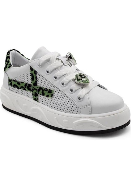 Kadın Sneaker Hakiki Deri Ayakkabı 107Y24K12303 fiyatları