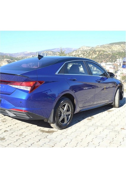 Hyundai Elantra 2021-2022 Uyumlu Cn7 Tam Tur Paslanmaz Krom Cam Çıtası fiyatları