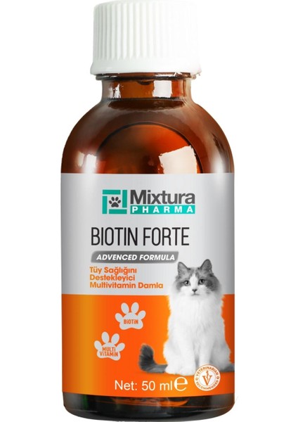 Biotin Forte Tüy Sağlığını Destekleyici Multivitamin Damla (KEDİ VE KÖPEK TÜY DÖKÜLMESİNİ ÖNLEYİCİ) fiyatları