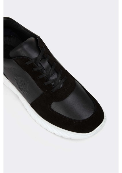 Erkek Sneaker Hakiki Deri Ayakkabı 082Y24E40710 modelleri