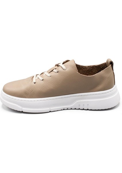 Erkek Sneaker Hakiki Deri Ayakkabı 082Y24E40712