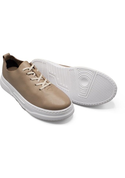Erkek Sneaker Hakiki Deri Ayakkabı 082Y24E40712