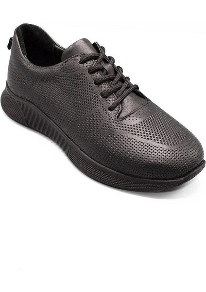 Erkek Sneaker Hakiki Deri Ayakkabı 082Y24E40720