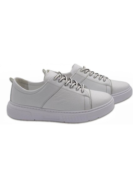 Erkek Sneaker Hakiki Deri Ayakkabı 082Y24E40748 fırsatları