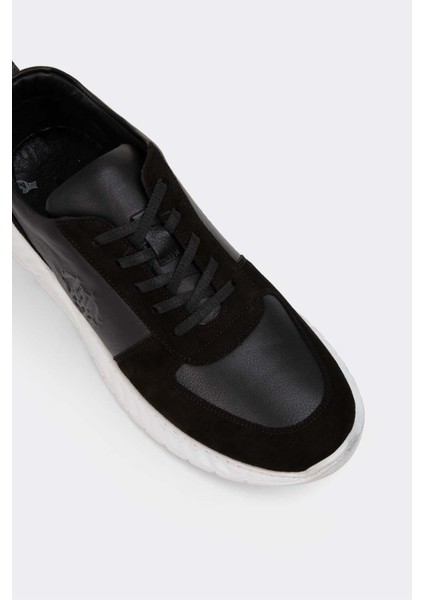 Erkek Sneaker Hakiki Deri Ayakkabı 082Y24E40710 modelleri