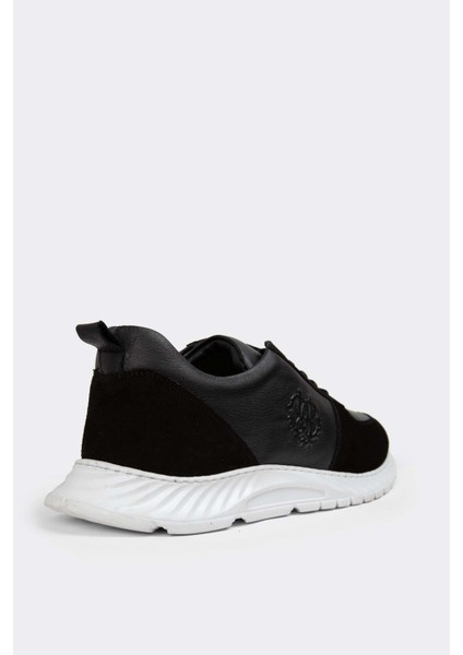 Erkek Sneaker Hakiki Deri Ayakkabı 082Y24E40710 fırsatları