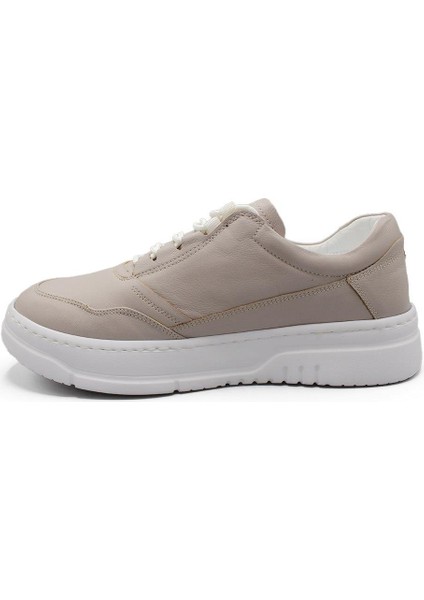 Erkek Sneaker Hakiki Deri Ayakkabı 082Y24E40729