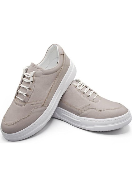 Erkek Sneaker Hakiki Deri Ayakkabı 082Y24E40729