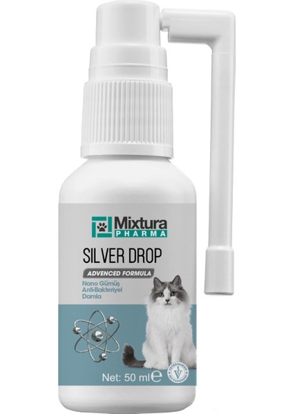 Silver Drop Nano-Gümüş Dezenfektan Damla Sprey – Kedi ve Köpek Temizleme Spreyi fiyatları