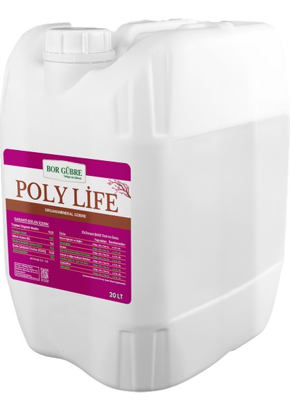Polylife - 20 Lt Fosfor Içerikli Sıvı Gübre