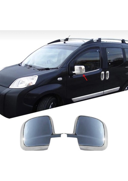 Fiat Fiorino Krom Ayna Kapağı ve Kapı Kolu Set 2008 Üzeri fiyatları
