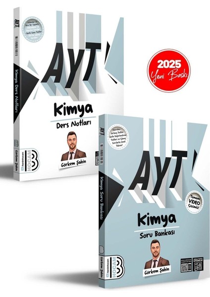 AYT Kimya Video Ders Notları ve Soru Bankası Seti 2025