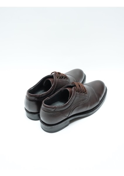 Eymen Shoes Cilt Deri Bağcıklı Günlük Erkek Ayakkabı, Kahverengi (Ladik) fiyatları