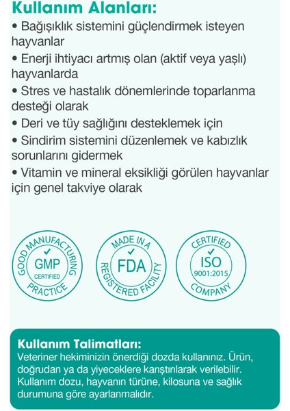 Multivitamine Multivitaminli Malt Macunu - Kedi Vitamini - Köpek Vitamini