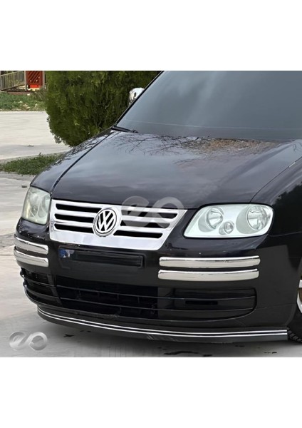 Vw Caddy Krom Ön Panjur 1 Prç. 2004 Üzeri P. Çelik Formlu