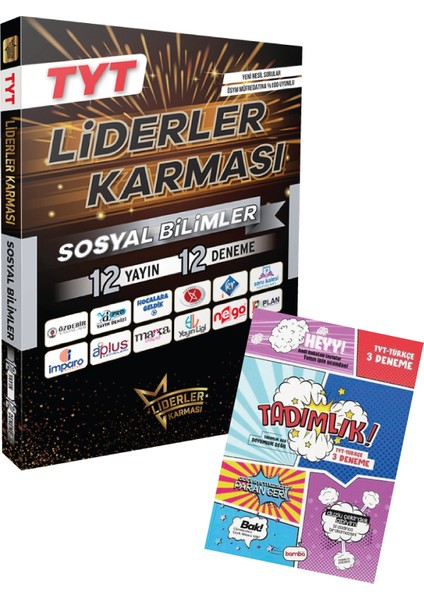 TYT Sosyal Bilimler Branş Deneme +3 Türkçe Deneme