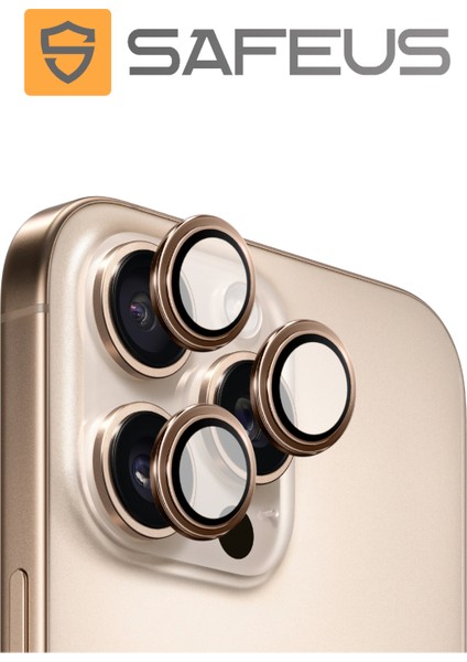 iPhone 16 Pro Max 9h Safir Temperli Kamera Lens Koruyucu