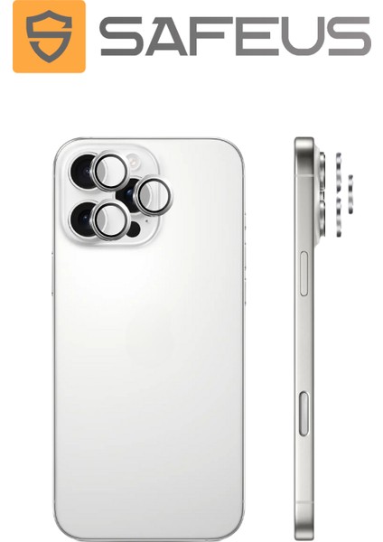 iPhone 16 Pro 9h Safir Temperli Kamera Lens Koruyucu