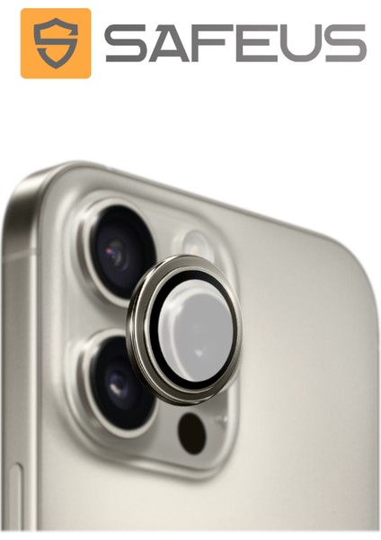 iPhone 16 Pro Max 9h Safir Temperli Kamera Lens Koruyucu