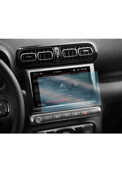 Citroen C3 Aircross Ekran Koruyucu 7 Inç Multimedya