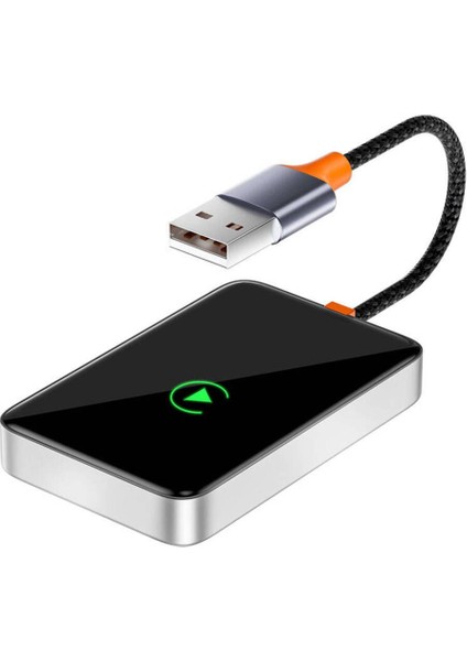 Carplay Bluetooth Adaptör Wiwu WI-CP001 Ios ve Android Destekli Kablosuz Ses Alıcı USB Girişli