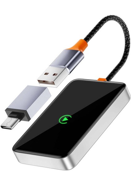 Carplay Bluetooth Adaptör Wiwu WI-CP001 Ios ve Android Destekli Kablosuz Ses Alıcı USB Girişli modelleri