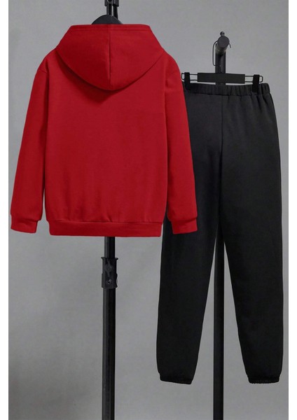 Uygun Tarz Scream Baskılı Erkek - Kız Rahat Eşofman Takımı fiyatları