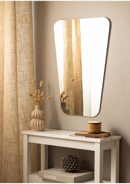 Asimetrik Ayna / Dekor Aynası / Konsol Aynası / Düzensiz Ayna / Salon Aynası fırsatları