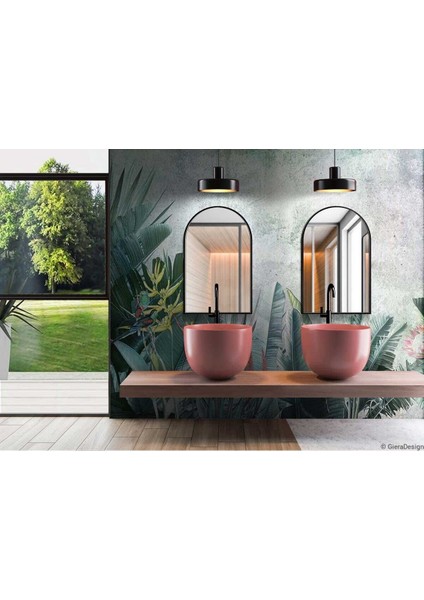 50X90 Banyo Aynası / Estetik Ayna / Asimetrik Ayna / Ayna Dekoru / Pencere Ayna / Lüks Ayna modelleri