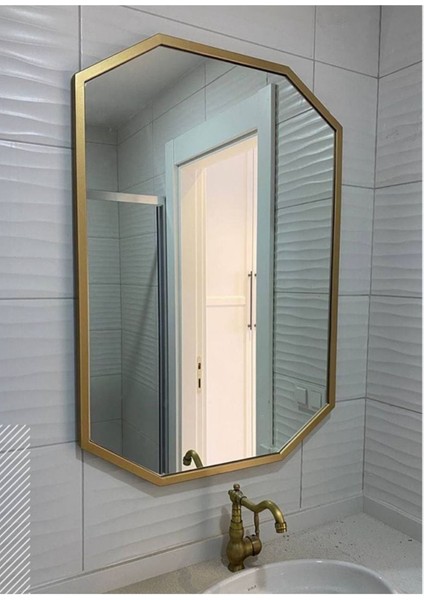 60X90 Köşegen Ayna / Asimetrik Duvar Dekoru / Asimetrik Ayna / Konsol Aynası / Düzensiz Ayna fiyatları