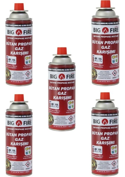Power 227GR. Valfli Gaz Kartuş 5 Adet