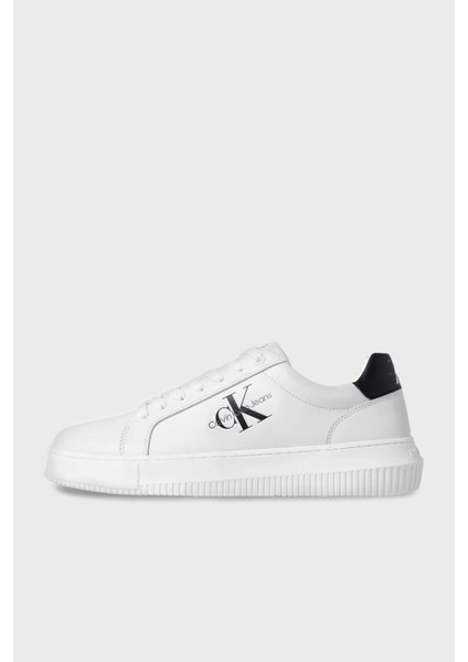 Kadın Beyaz Logolu Sneakers