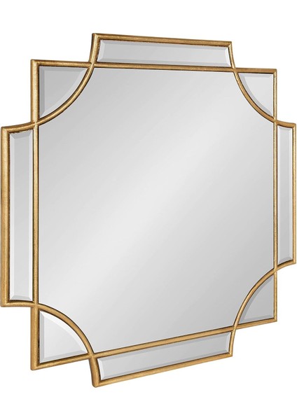 80X80 Asimetrik Duvar Dekor Aynası / Duvar Aynası / Konsol Aynası / Düzensiz Ayna / Estetik Ayna
