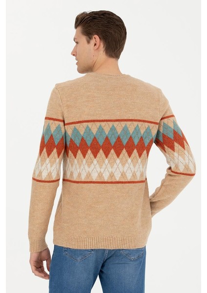 Desenli Erkek Kazak indirimleri