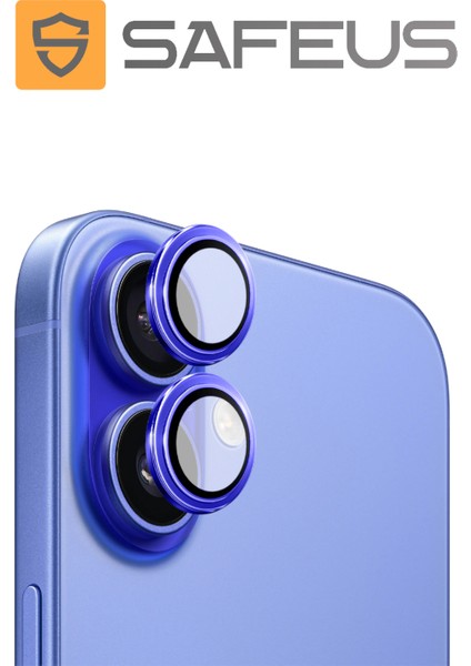 iPhone 16 Plus 9h Safir Temperli Kamera Lens Koruyucu