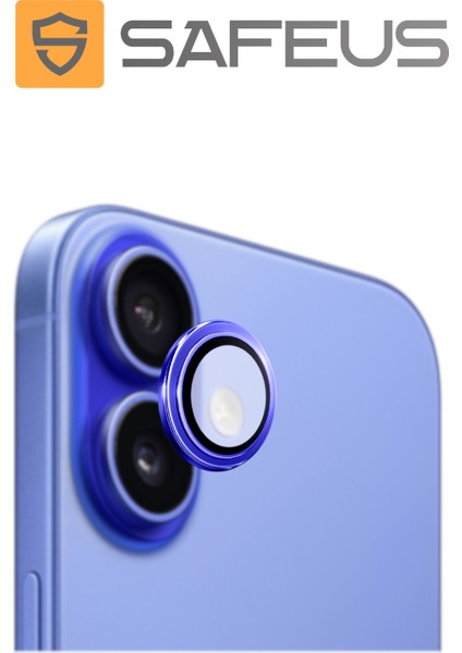 iPhone 16 Plus 9h Safir Temperli Kamera Lens Koruyucu