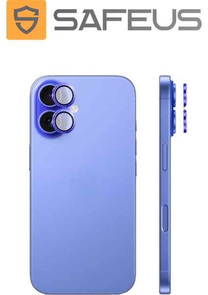 iPhone 16 Plus 9h Safir Temperli Kamera Lens Koruyucu