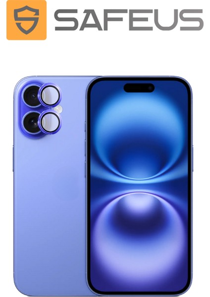 iPhone 16 Plus 9h Safir Temperli Kamera Lens Koruyucu