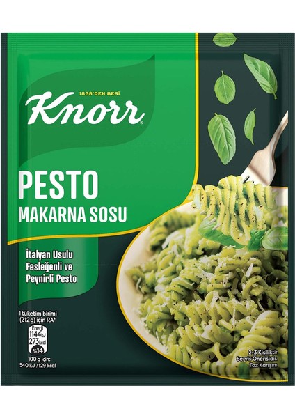 Pesto Makarna Sosu 50 gr x6 Adet