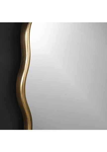 Dalgalı Oval Duvar Dekor Aynası / Asimetrik Ayna / Konsol Aynası / Düzensiz Ayna / Dekor Aynası fiyatları