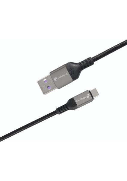 PD40CA 40W Örgülü Type-C To Usb-A Hızlı Data/şarj Kablosu 1.5 Metre (Priente Türkiye Garantili) Acıklama: fiyatları